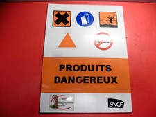 Panneau SNCF Environnement -