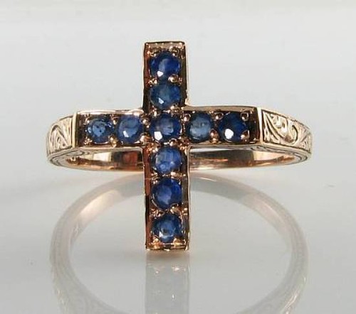 Bague art déco - déco, 9ct
