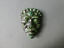 masque en céramique signé