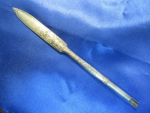 Ancien porte plume argent - , en