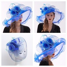 Chapeau organza femme robe