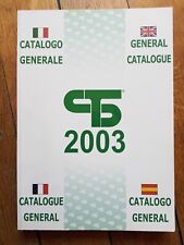 Catalogue C T S de matériel de conservation et restauration musées et arts 2003.