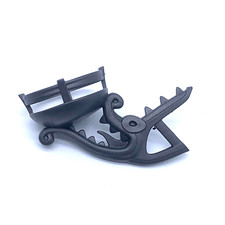 PLAYMOBIL * DRAGONS * Porte Flamme Noir Toit Hangar Maison Ile de Berk 9243