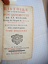 1754 -HISTOIRE DE L'ADMIRABLE DON QUICHOTTE DE LA MANCHE