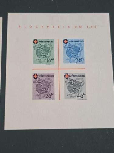 Timbre wurtemberg 1 - timbre,