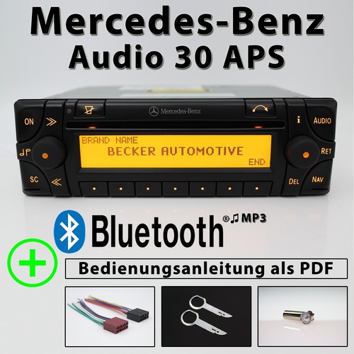Original mercedes audio aps - audio, 30