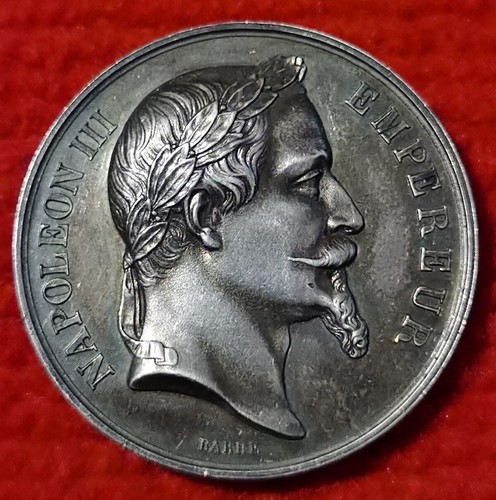 Medaille argent napoleon - medaille,