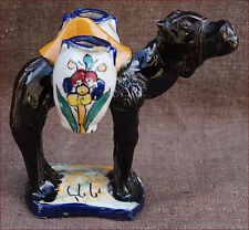 Art Deco Camel Amphora Statue Tissier Nabeul Ceramic Tunisian North Africa  