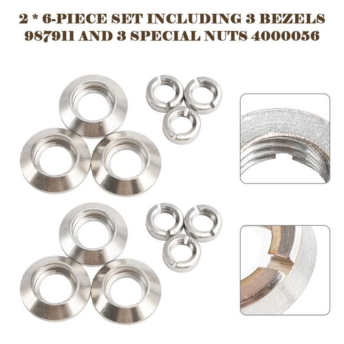 Dash switch bezel - &, set