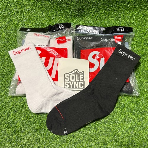 Supreme hanes socks - hanes,