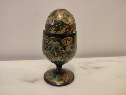 Oeuf fait main vintage inde - vintage,