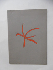 BRAQUE  lithographie Oiseau de mer rouge 1964 CATALOGUE APOLLINAIRE Poésie