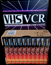 LOT 10 Cassettes Video VHS