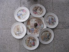 SERVICE à FROMAGE PORCELAINE  SOLOGNE 7 pièces