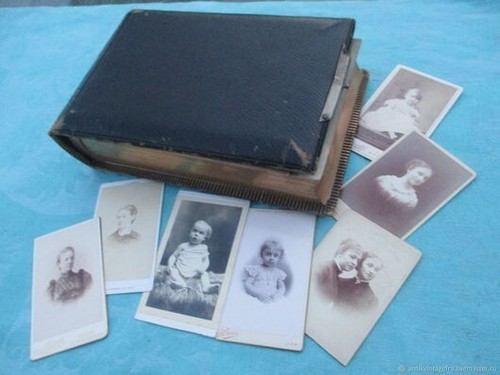Album photo ancien - photo,