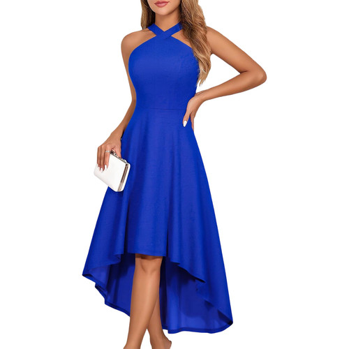 Robe midi élégante cocktail