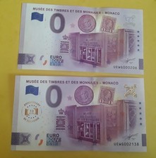 Billet 0 zero Euro UEWG Monaco
