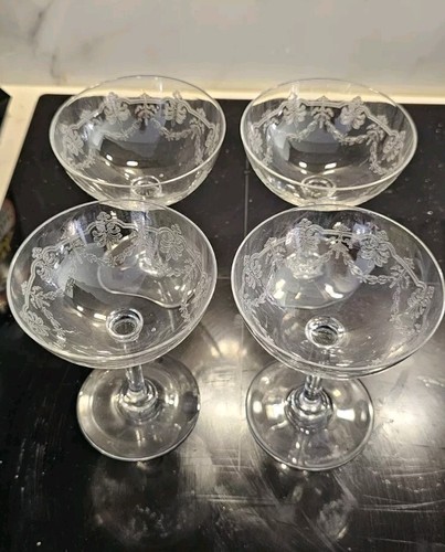 Coupes champagne cristal - 4,