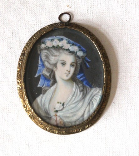 Ancienne peinture miniature