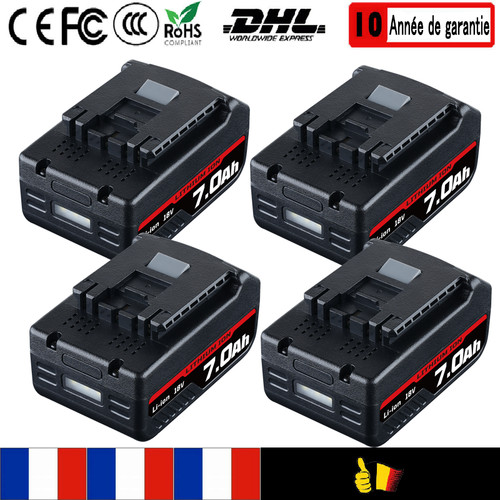 Batterie 0ah pour bosch - batterie, 7,0ah