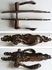 Paire de poignées de porte en