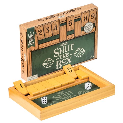 Shut the box game - the,