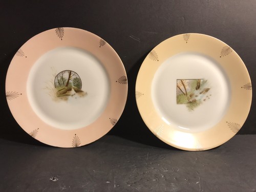Pair antique limoges hand - antique,