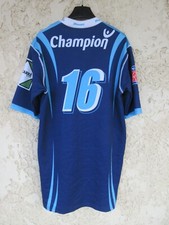 Maillot COLOMIERS RUGBY porté n°16 signé joueurs PROACT worn shirt LNR XXL