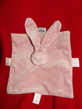 Doudou Plat Nattou Lapin Lapidou  Rose