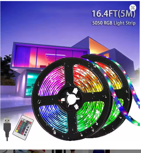 Lumière led multicolore avec - lumière,
