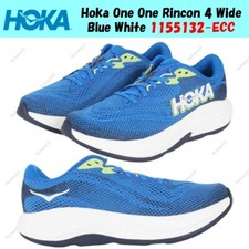 Taille homme Hoka One One Rincon 4 large bleu blanc 1155132-ECC
