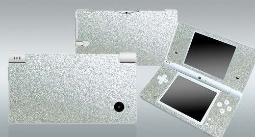 Shining silver bling - silver, glitter