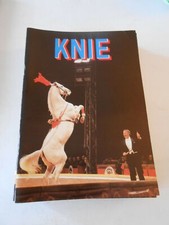 PROGRAMME CIRQUE/CIRCUS PROGRAM 1983 CIRCUS KNIE