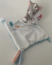 🌟Doudou Plat Mouchoir Chat