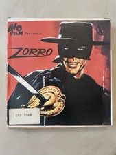 Zorro Vainqueur Film Super 8 Avo Bobine Pellicule Ancien Vintage Cinéma