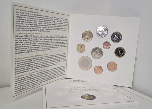 Coffret euros slovénie - bu,