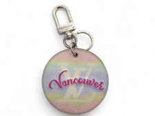 PORTE CLES LOUIS VUITTON ESCALE VANCOUVER M69358 BIJOU DE SAC CUIR KEY HOLDER