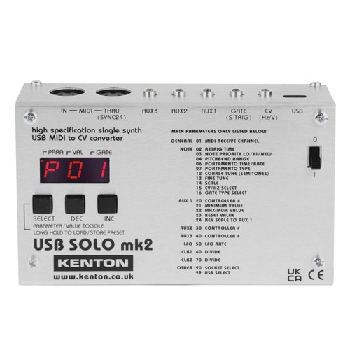 New kenton usb - usb, mk2