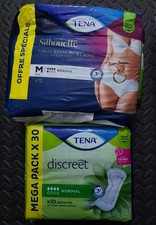 12 culottes et 30 serviettes Tena