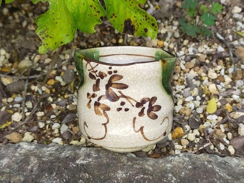 Rokubei four oribe yunomi - four,