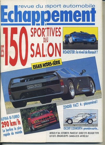 Echappement 264 1990 - n°264, 10/1990