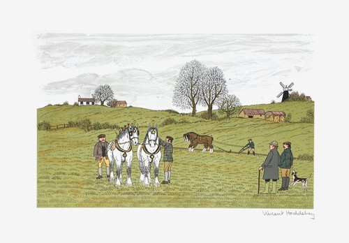 Vincent haddelsey lithographie - haddelsey,