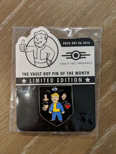 Fallout pin perception lapel - fallout,