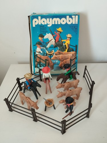 Playmobil vintage 3484 cowboys - playmobil,