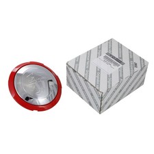 Cache Moyeux Original  pour jante alu Abarth Scorpion Rouge Argent 500 51895377