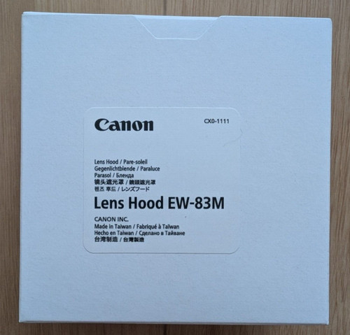 New canon lens hood - new,