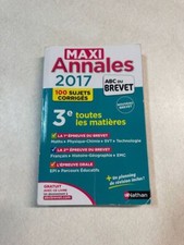 Maxi annales Brevet 2017 (30) | Bon état