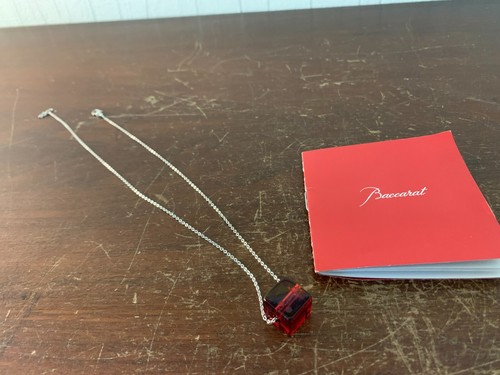 Collier dé rouge cristal - rouge,