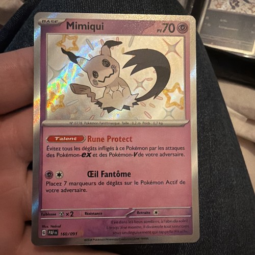 Carte pokémon mimiqui - carte,
