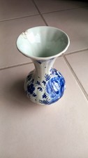 Vase Poterie bleu de Delft -